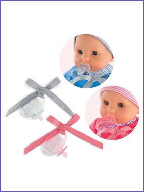 Corolle - Mon Premier Poupon - Pacifier Accessory for 12" Baby Dolls New Sealed